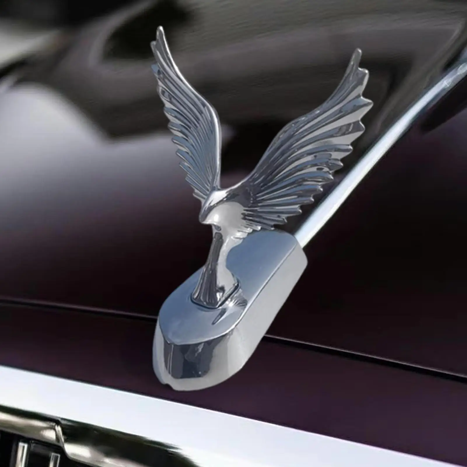 

3D Sticker For Car Stable Sun Protection Car Front Bonnet Eagle Ornament For Sedan RV Commuting Travel Family Outings Holiday