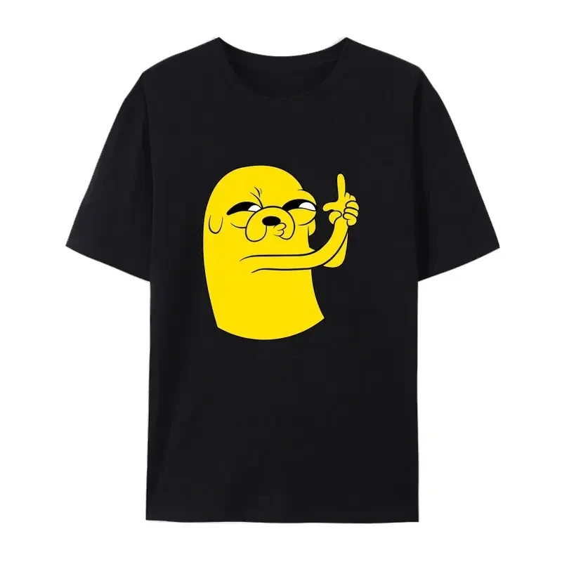 Camisetas Con Estampado De Dibujos Animados De Adventure Time Hombres Moda Harajuku Cómics Creativos Camisetas Geniales