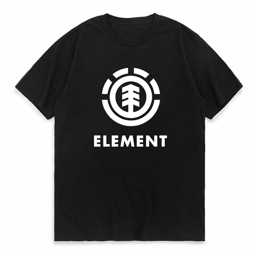 Camiseta con elemento sorpresa de la tabla periódica para hombre, camiseta informal de algodón de manga corta, camiseta fresca de verano