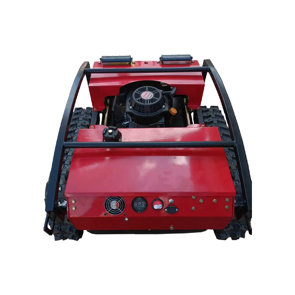 

Multifunctional Remote Control Crawler Lawn Mower Small Lawn Mower for Wasteland Mower on Road Slope for Slope Embankments