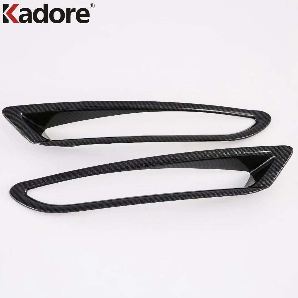 For Mazda 3 M3 Axela 2019 2020-2023 2024 Sedan Rear Fog Light Lamp Cover Trim Molding Bezel Accessories Car Styling