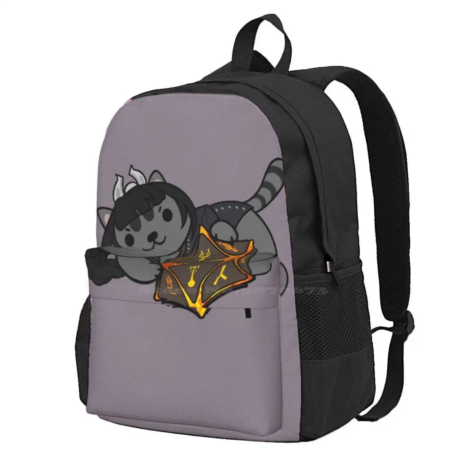 Shadowheart Cat | Baldurs Gate 3 | Bg3 Hot Sale Schoolbag Backpack Fashion Bags Baldurs Gate 3 Bg3 Astarion Gale Shadowheart