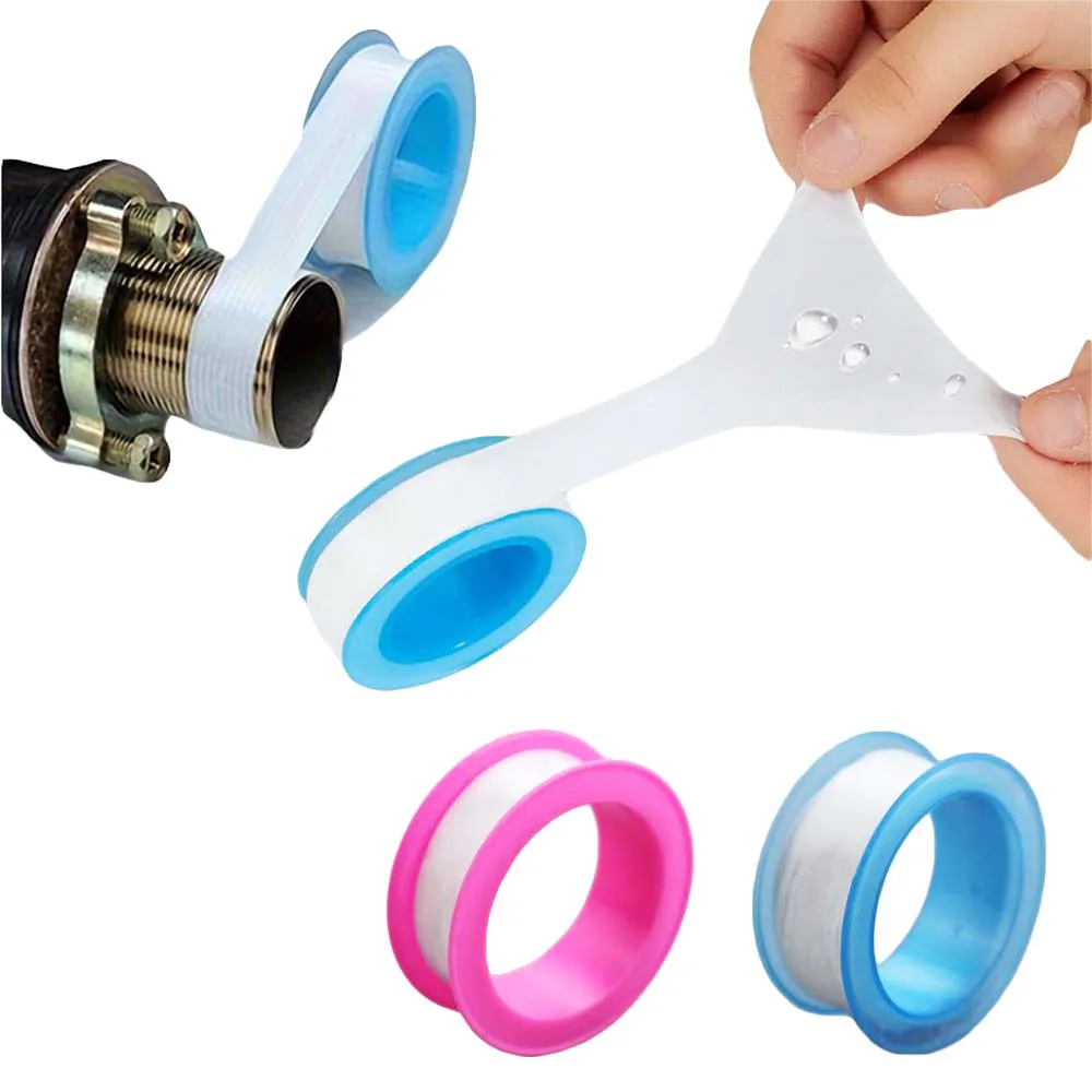

5 Rolls PTFE plumber tape 157.5 inches sealing ring tape for pipes, showerheads, and threads - Universal thread standard