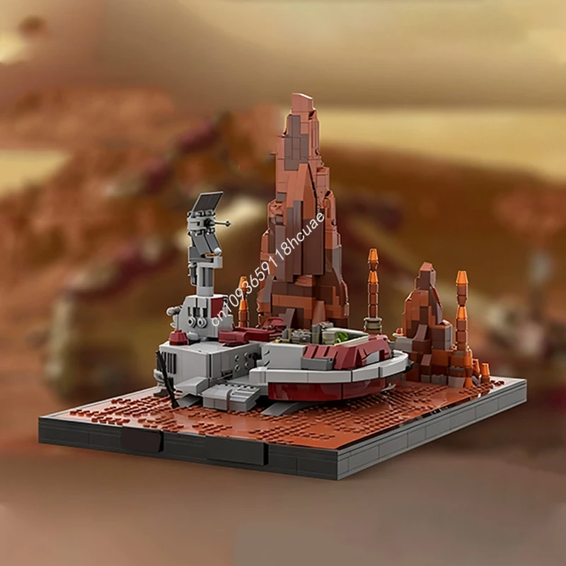 1636 pçs moc episódio ataque estrela batalha modelo blocos de construção arquitetura tijolo crianças brinquedos modulares presentes natal