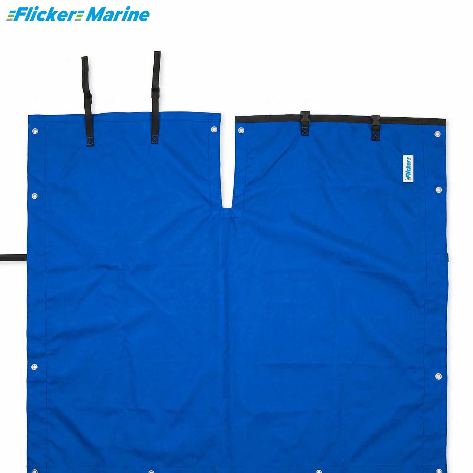Flicker Standard Mainsail Boom Cover, Colorful Polyester Sailboat Boom Protector, Durable Fabric, UV Protection, 10 Models, 4 Co