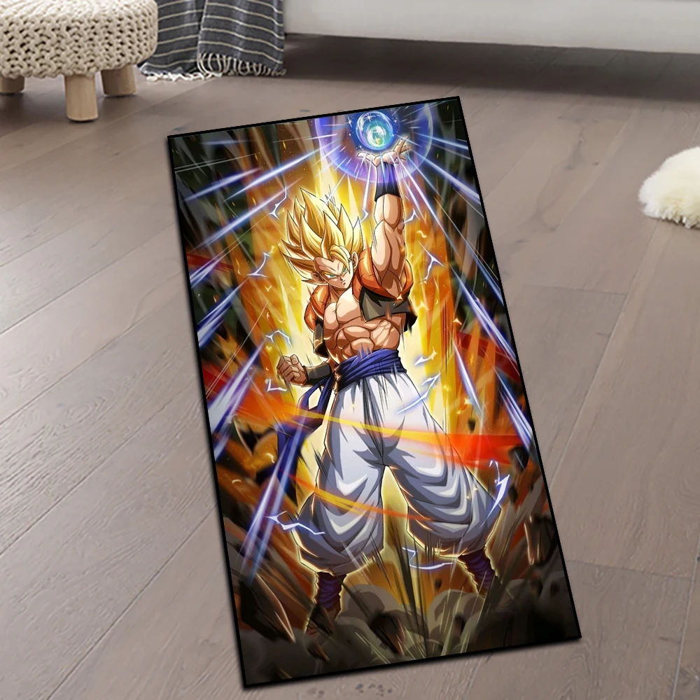 

Creative Area Rugs Anime Gogeta Dragon Ball Z: Fukkatsu no Fusion!! Gokuu to Vegeta Printed Carpet for Home Decor