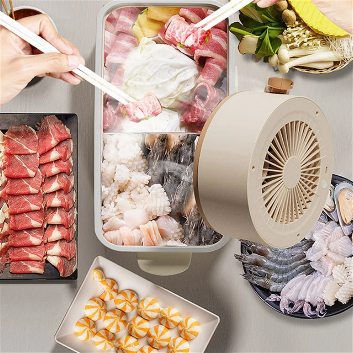 Purificateur de fumée portable, filtre à fumée, hotte de gamme portable, supporter ficateur de fumée pour fumer à l'intérieur