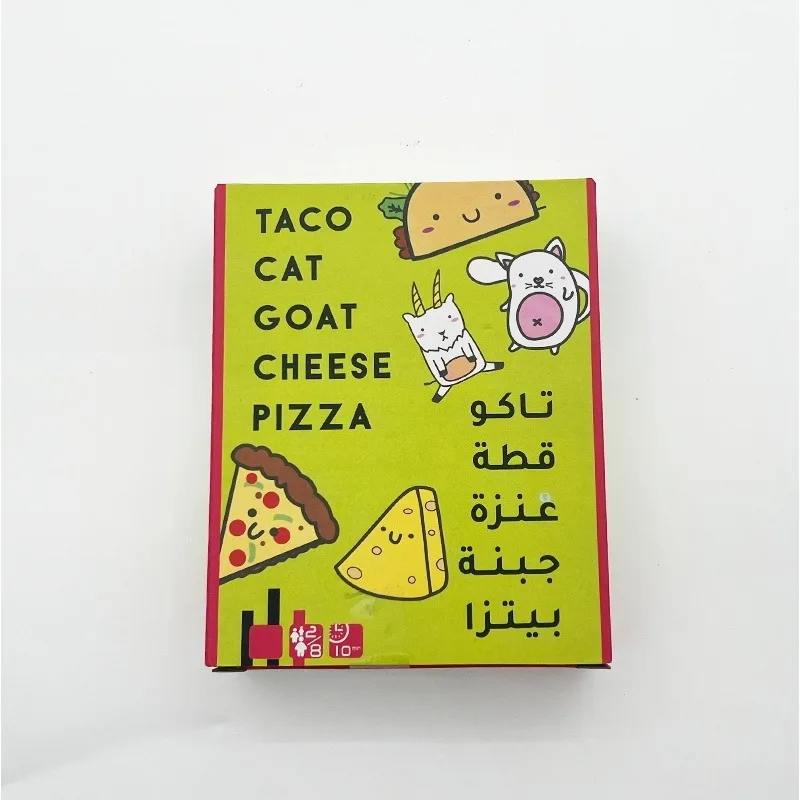 Arabic Taco Cat Goat Cheese Pizza pizza children's toys parent-child interactive games