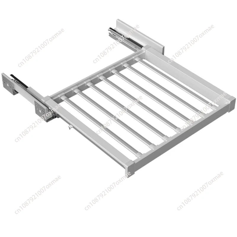 

Washing Machine Invisible Drying Rack Balcony Hidden Pull-up Pants Rack