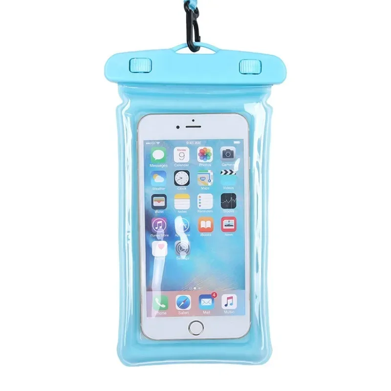 Touchscreen Mobile Phone Waterproof BagDrifting Swimming Taking Pictures Dustproof Sealing Diving Bag Airbag Takeaway