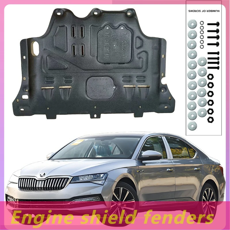 Engine Splash Guards Engine Shield 3D Printed Reinforced Design Anti Rust Perfect Fit For SKODA Superb 2016-2024 1.4T