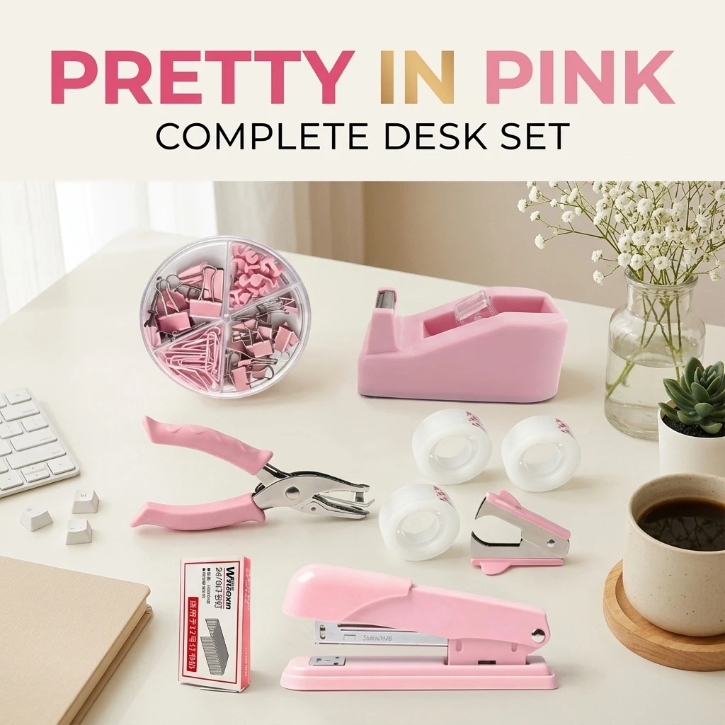 Multifunctional Student Office Supplies Stationery Set - New Arrivals for Organized Desk Essentials