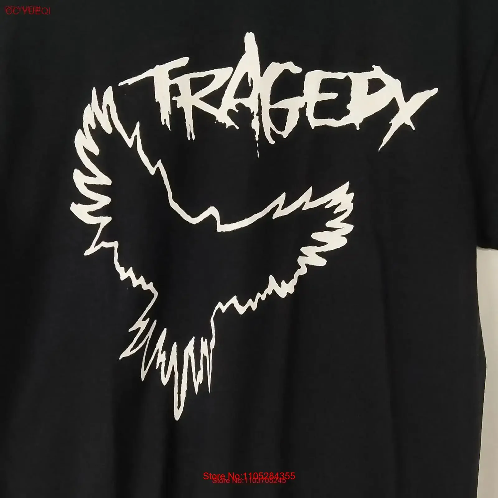 Camiseta TRAGEDY Hardcore Punk D Beat Crust Anti Cimex Skitsystem Discharge Wolfbrigade From Ashes Rise His Hero Is Gone