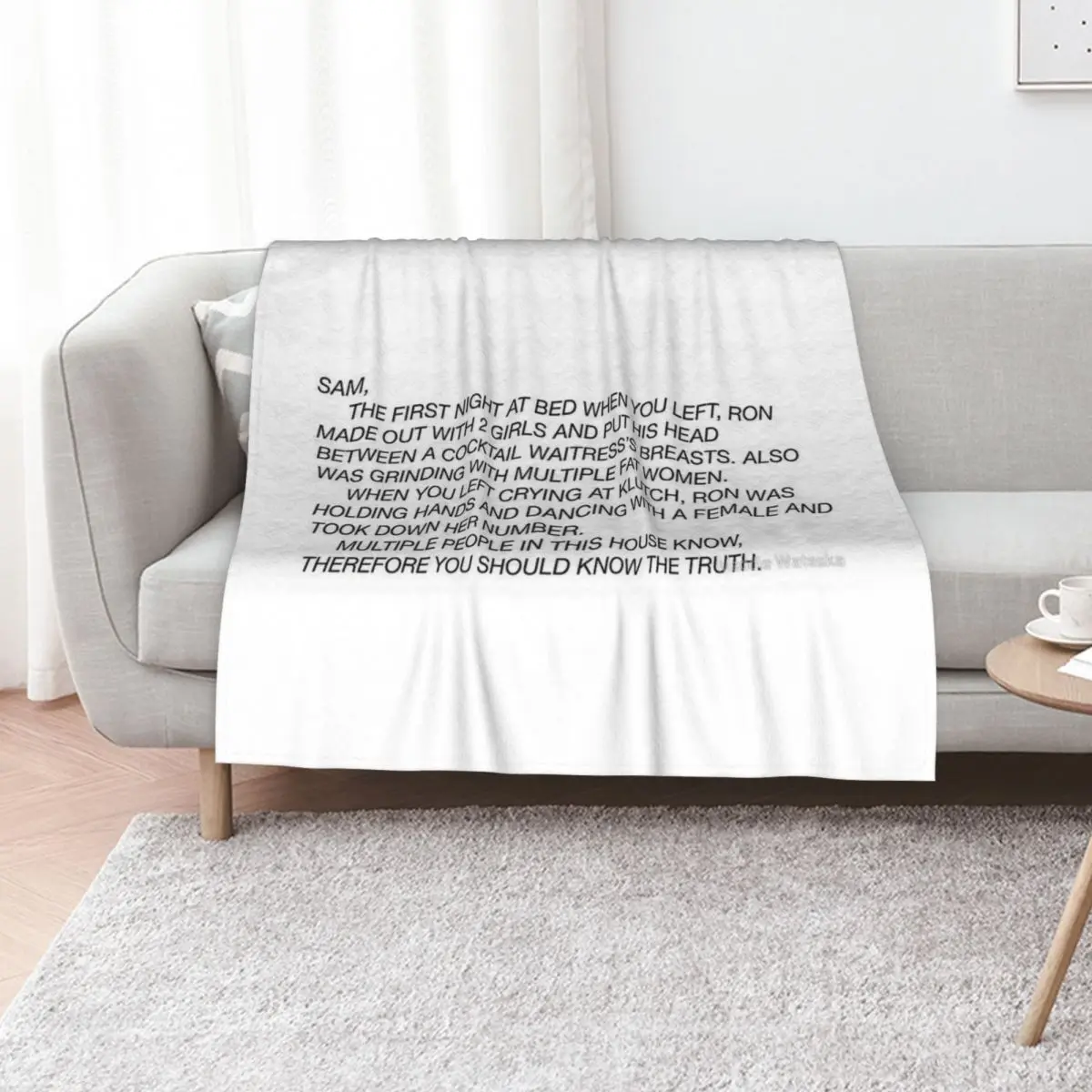 Sam's NoteJersey Shore Throw Blanket Luxury St Quilt for winter Bed covers Warm Luxury Designer Blankets
