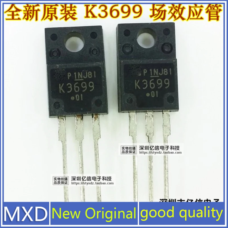 5Pcs/Lot New Original K3699 2SK3699 Field Effect Mostube 3.7A/900V Import Good Quality In Stock