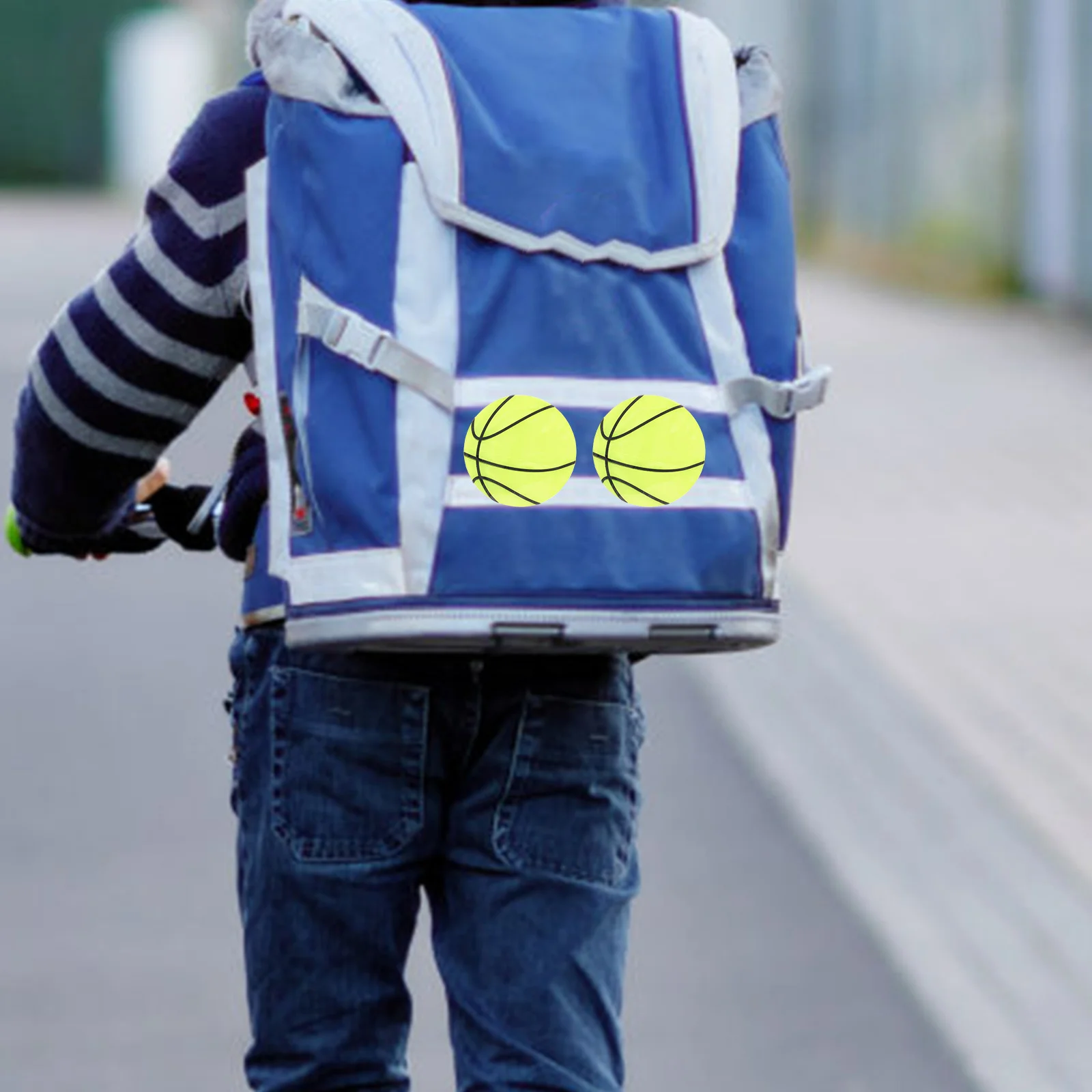 

1 лист, предупреждающие светоотражающие наклейки, самоклеящиеся защитные светоотражающие наклейки для автомобиля, велосипеда, ночная видимость, наклейки на колеса