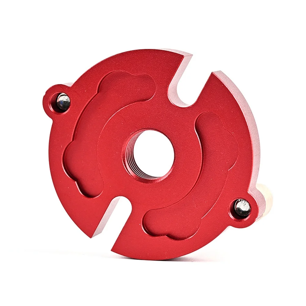 Self-Centering Vertical Dowel Jig with Ergonomic Handle and Aluminum Body for Straight Hole Drilling in Wood Assemblies