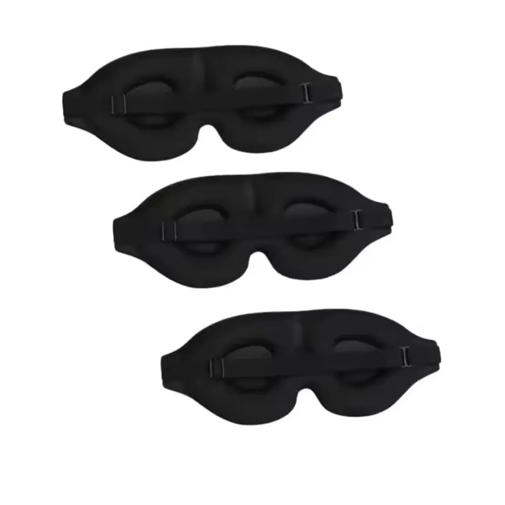 3D-Schlafmaske mit vollständiger Abdunklung, entspannend und druckfrei, weiche und atmungsaktive Nickerchenmaske zur Linderung von Augenermüdung