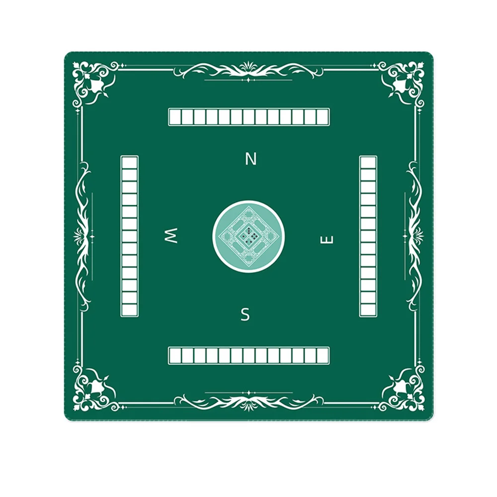 Thicken Mahjong Table Mat Mahjong Cloth Board Mahjong Game Table Cover Mahjong Accessories Tablecloth for Desktop Home Card Game
