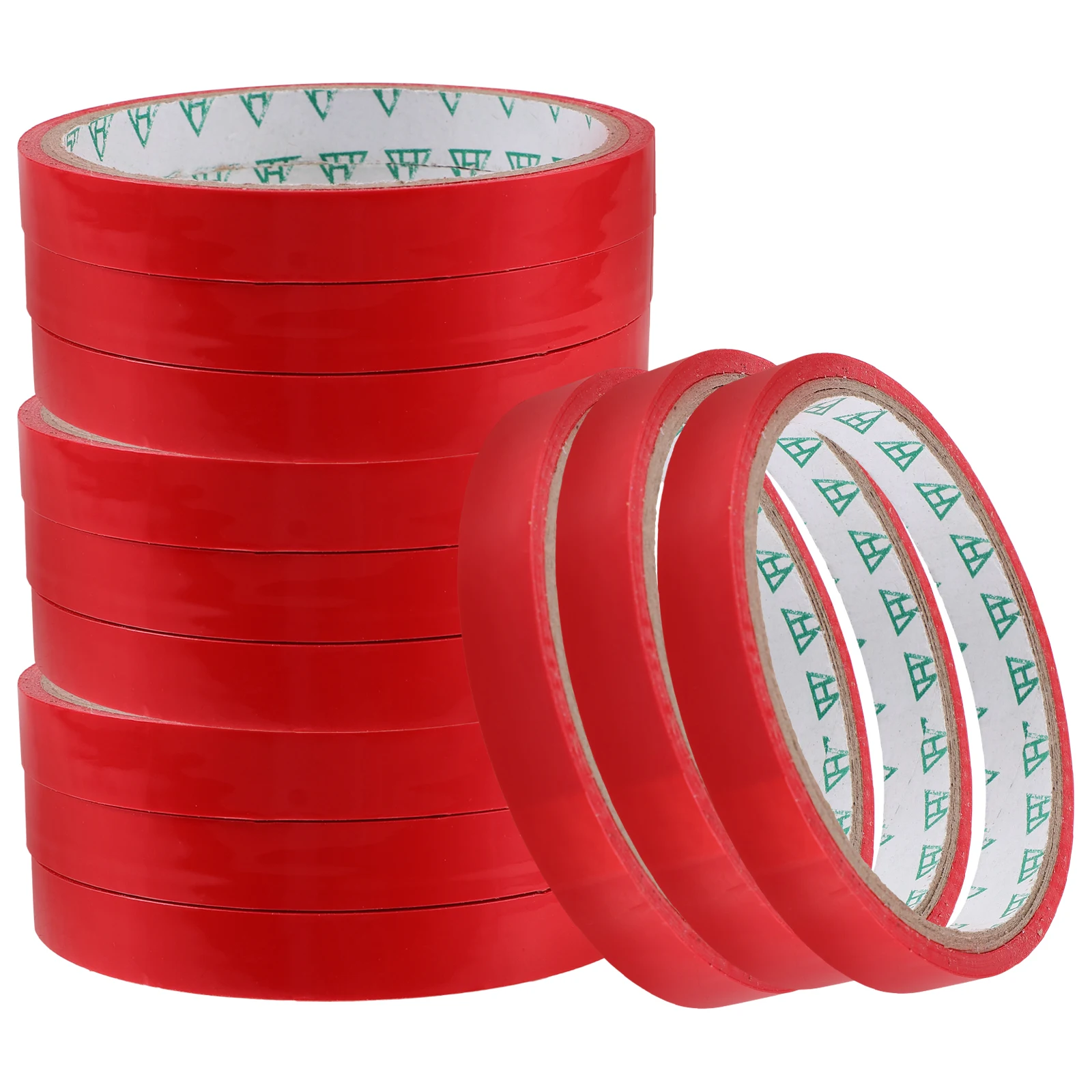 

12pcs Sealing Tape 1 2cm Colorful Packing Tying Bag Bopp Material Strong Adhesion Vegetable Bag Sealing Tapes
