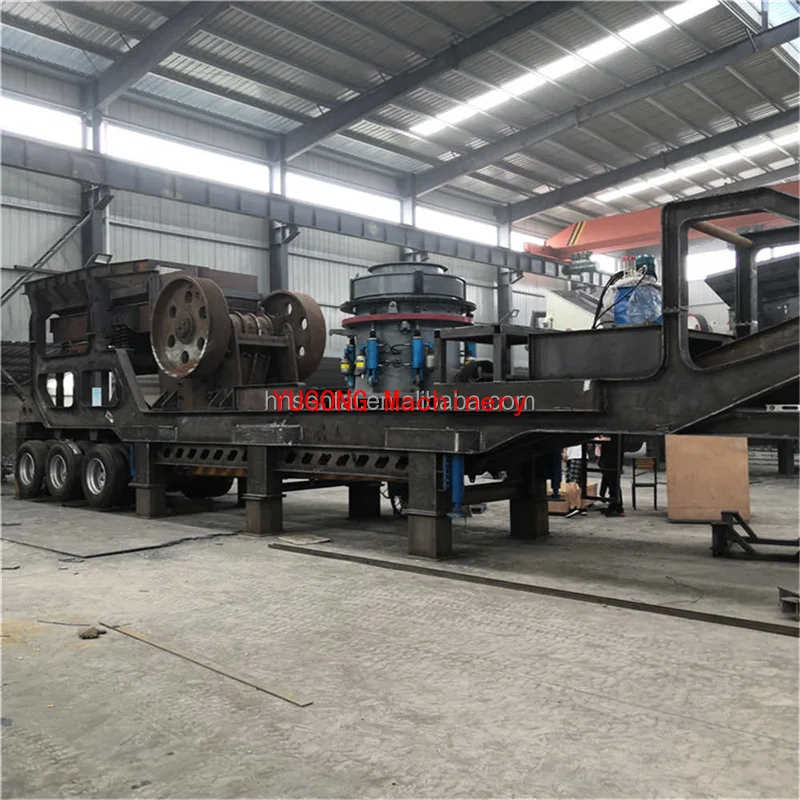 Multi-functional Mobile Crushing Station - Integrated Gold Crusher & Concrete Crusher With Adjustable Belt Conveyor