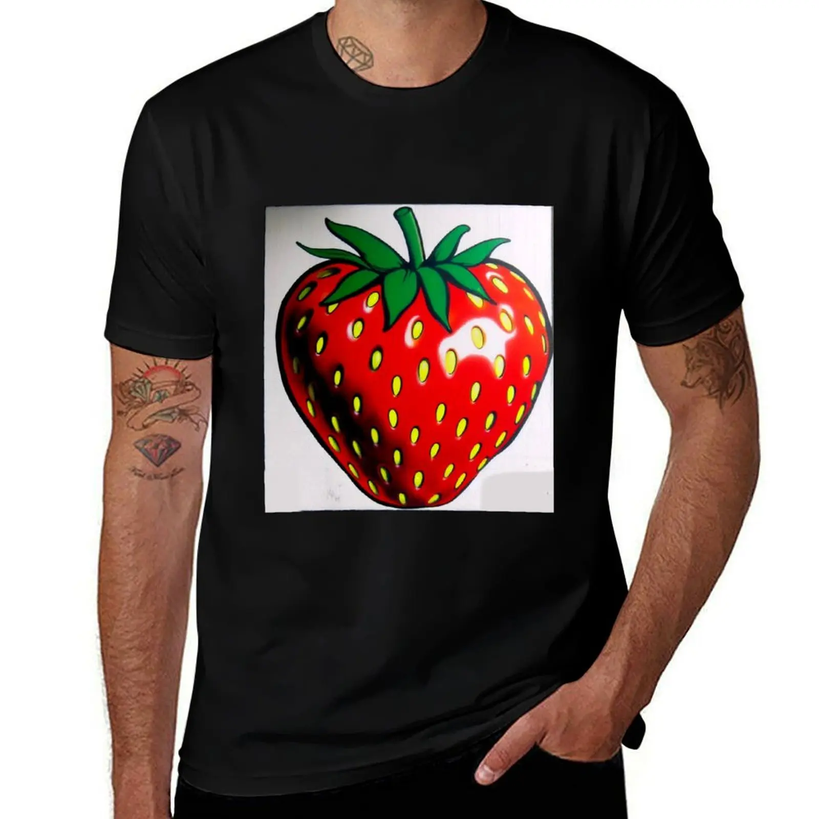 

Based on Popular Brazilian saying: Life is not a strawberry#4 T-Shirt t shirts for man cotton funny t shirt man cotton T-Shirt