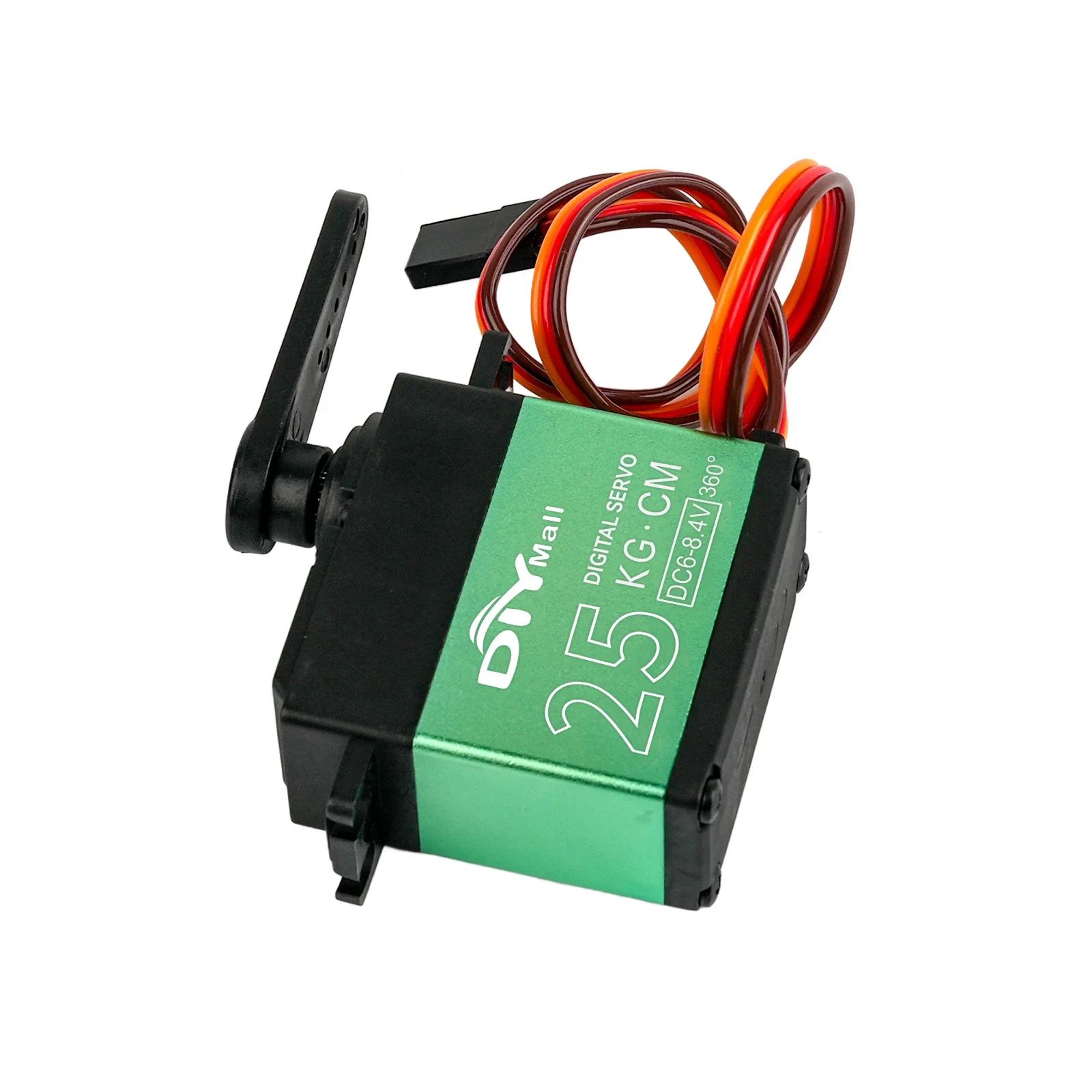 TD-8825MG 25kg Cyfrowe Serwo 360 stopni ciągłe obrotowe Wysoki Moment Obrotowy Szczotka Węglowa do RC Robot Samochód Samolot Metalowe Koło Zębate