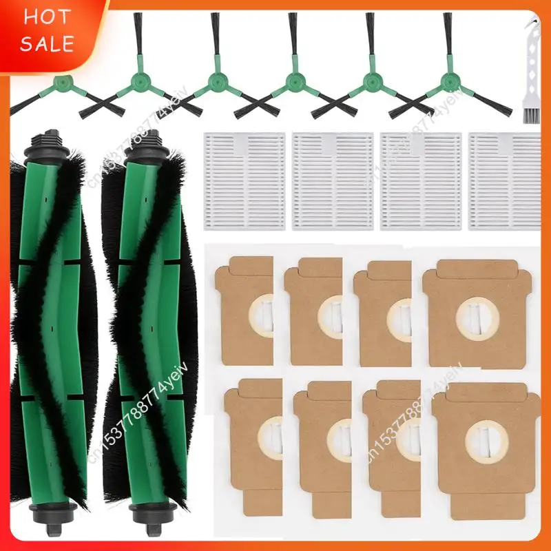 قطع غيار مجموعة ملحقات المكنسة الكهربائية الروبوتية الأساسية لـ Irobot Roomba 2 Q0520 A62X