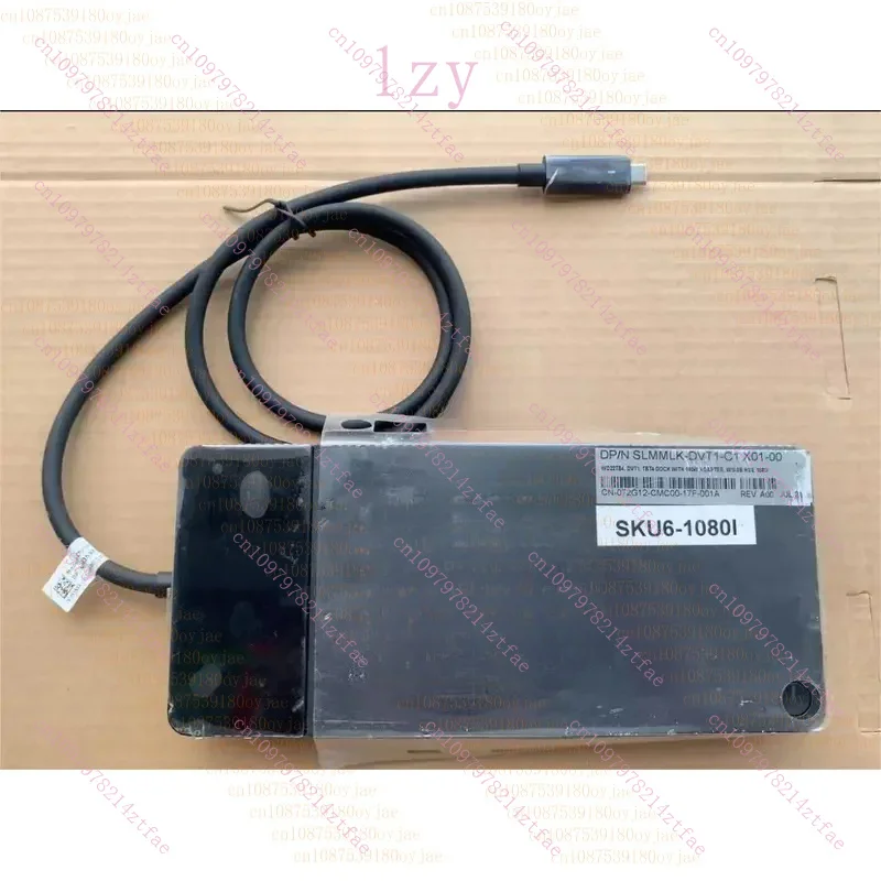 

used Original FOR Dell WD22TB4 Thunderbolt Dock 4 Wired USB Type-C Black Docking Station 180W Power With cable