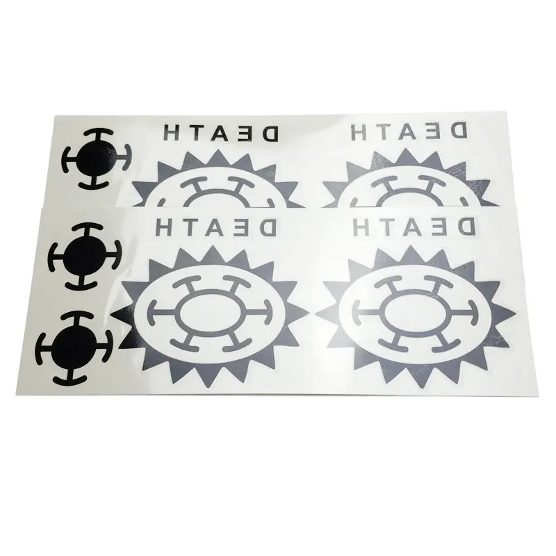 2pcs/lot Anime Sticker Trafalgar Law Cosplay Tattoo for Men Women Trafalgar D Water Law Logo Tatoo
