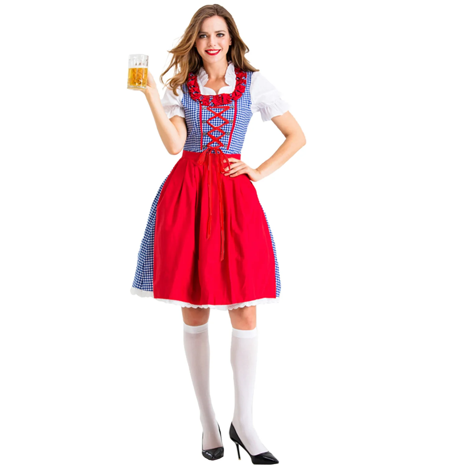 

New German Bavarian Oktoberfest costume Munich national culture carnival costume maid costume