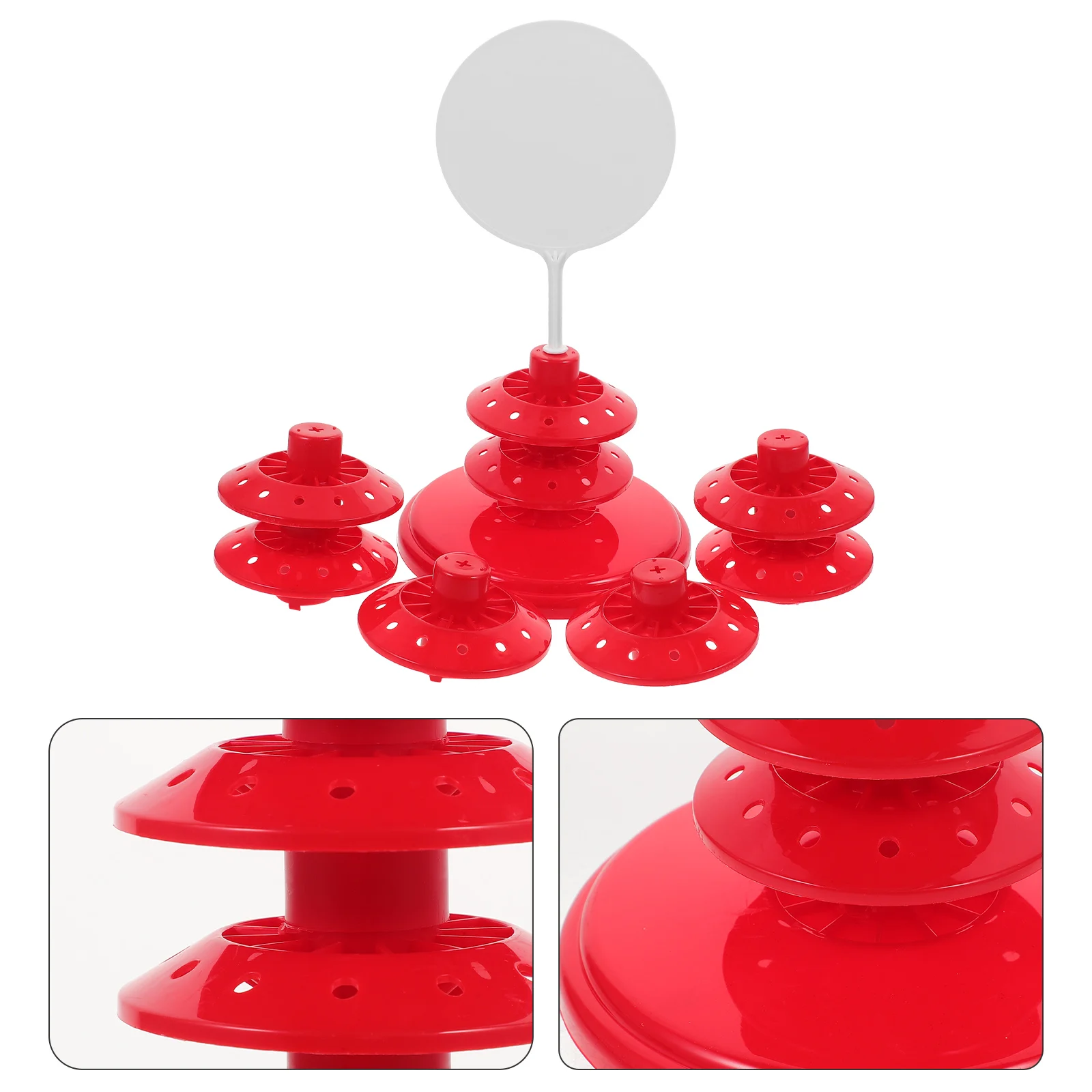 

Cake Pop Display Stand Decorative Lollipop Holder Data Card Cakepop Red Pops Child