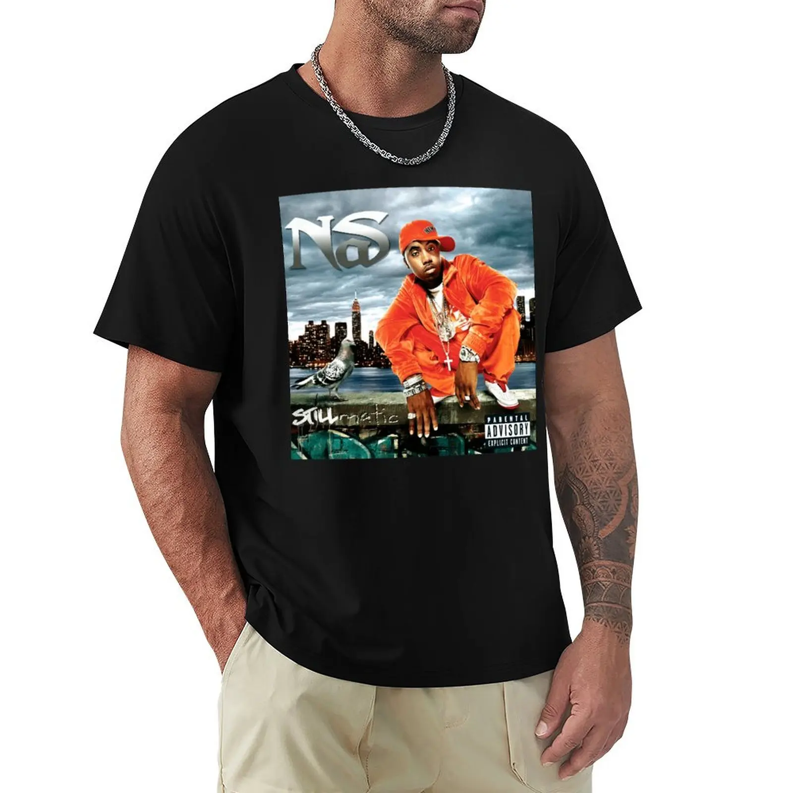 

Stillmatic Nas T-Shirt sweat plus size clothes quick-drying mens clothes
