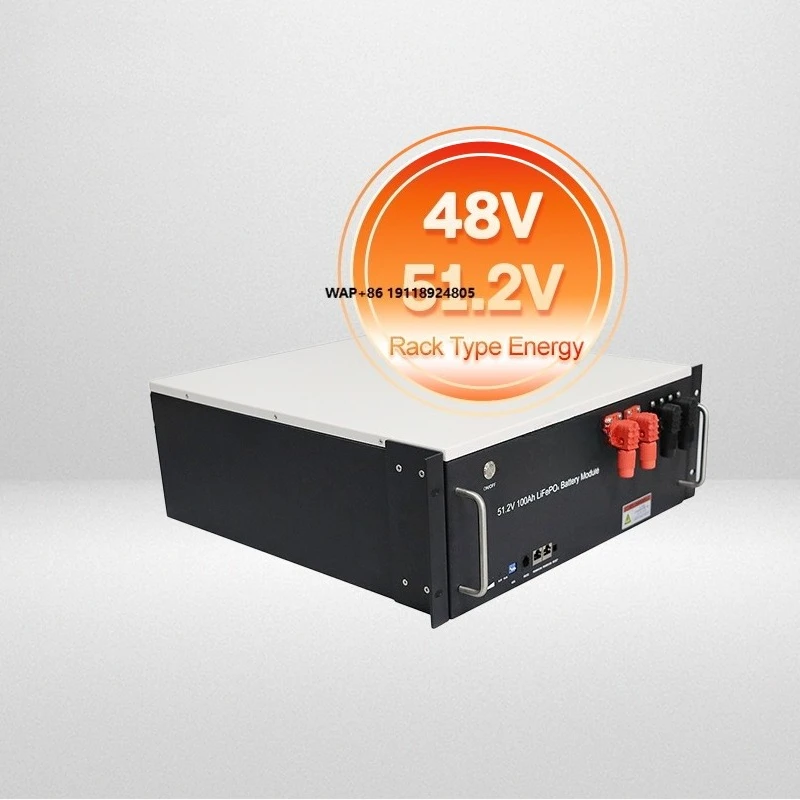 

Литиевая аккумуляторная батарея для стоекового монтажа 15 кВт·ч LiFePO4 51.2В 200А·ч 300А·ч, элементы LiFePO4, солнечная батарея для солнечных домашних систем