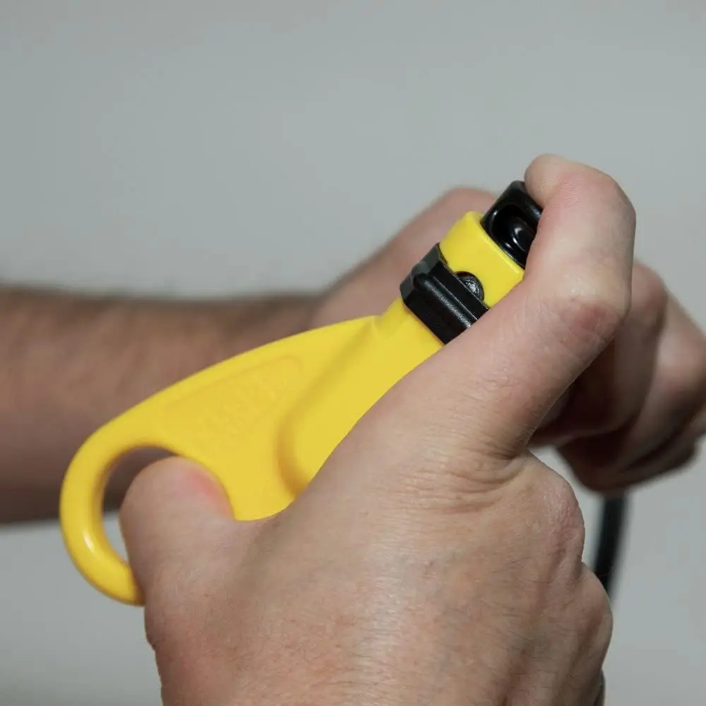 Complete Coax Cable Tool Kit with Tester, Stripper and F Connectors for Easy Installation