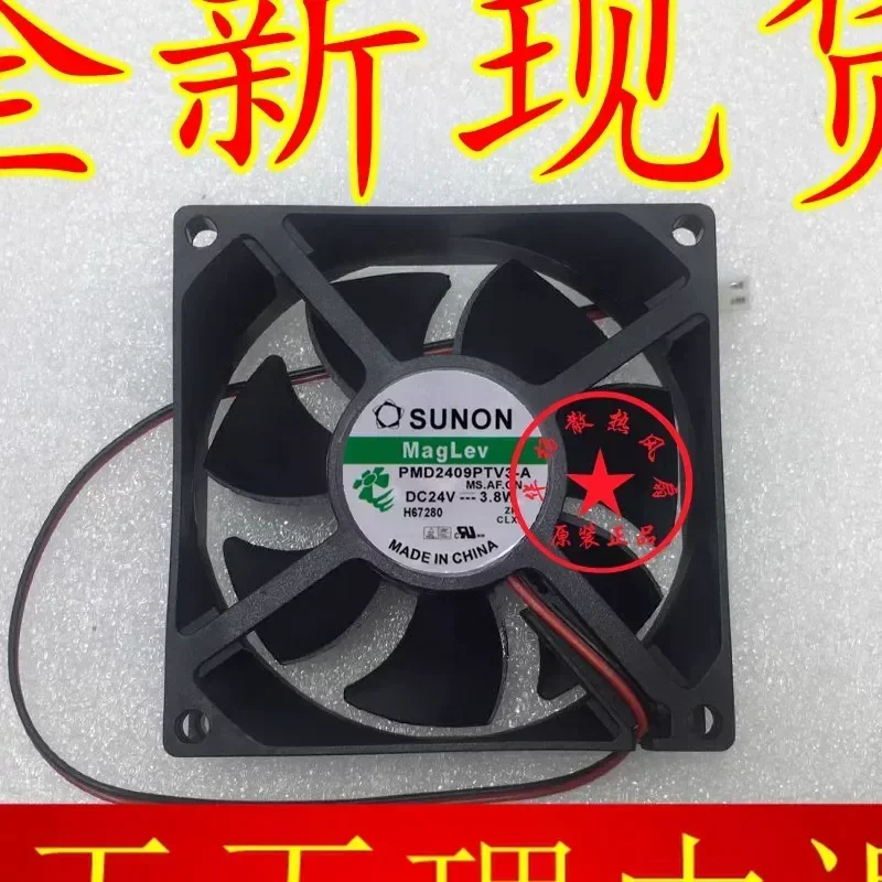 New Fan for SUNON PMD2409PTV3-A 24V 3.8W 9225 Robot Industrial Control Computer Inverter
