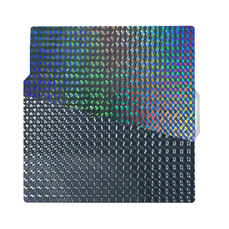 Пластина PEK для 3D-принтера Bambu Lab A1/X1C/X1 257x257 мм, двухсторонняя пружинная пластина (3D стальной шарик + футбольный узор)