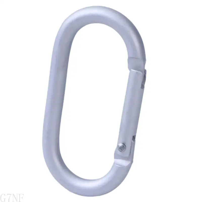 

G7NF Spring Lock Aluminum Alloys Carabiner Keychains Hook Clip Locking Carabiner