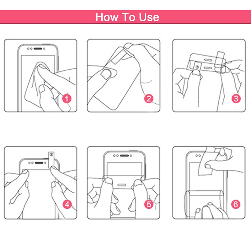 Pelindung layar Universal, Film pelindung Tablet ponsel pintar 5/6/7/8/9/10 inci