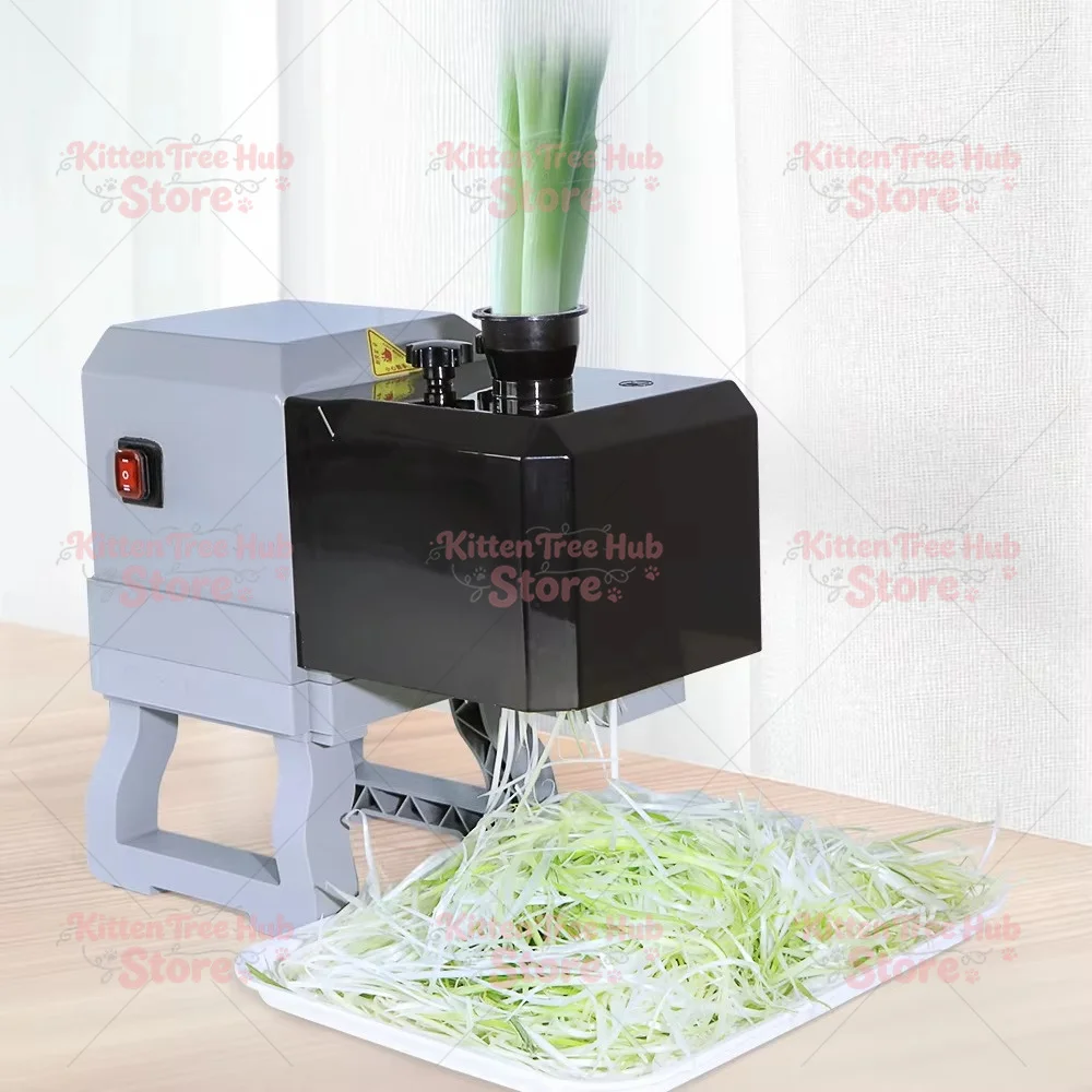 Spring Onion Shredding Machine Scallion Shredder Celery Green Capsicum Pepper Chili Slicer Machine