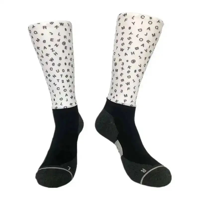 

Противоскользящие профессиональные велосипедные носки, компрессионные спортивные носки для мужчин и женщин, уличные спортивные носки, гоночные велосипедные носки 06