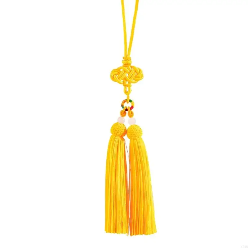  Fashionable Traditional Happiness Fringes Pendant Elegant Chinese Knot Tassels Ornament For Everyday Use