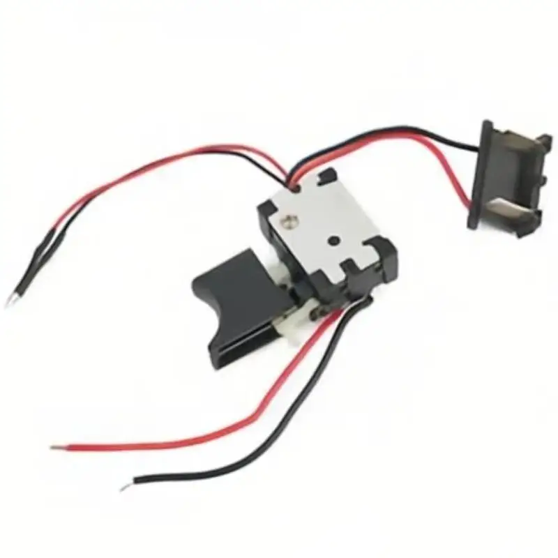 DC 21-25V Electric Drill Control Push Button Trigger Switch For Rechargeable Lithium Battery Power Tool Replacement Part