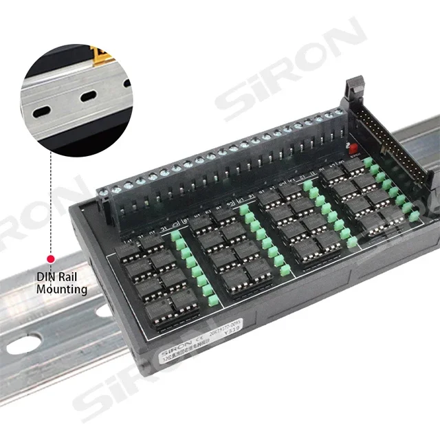 SiRON Y319 Acoplamento Ótico de Entrada e Saída, Tipo de Isolamento, 32 bits, Relé de Estado Sólido DC