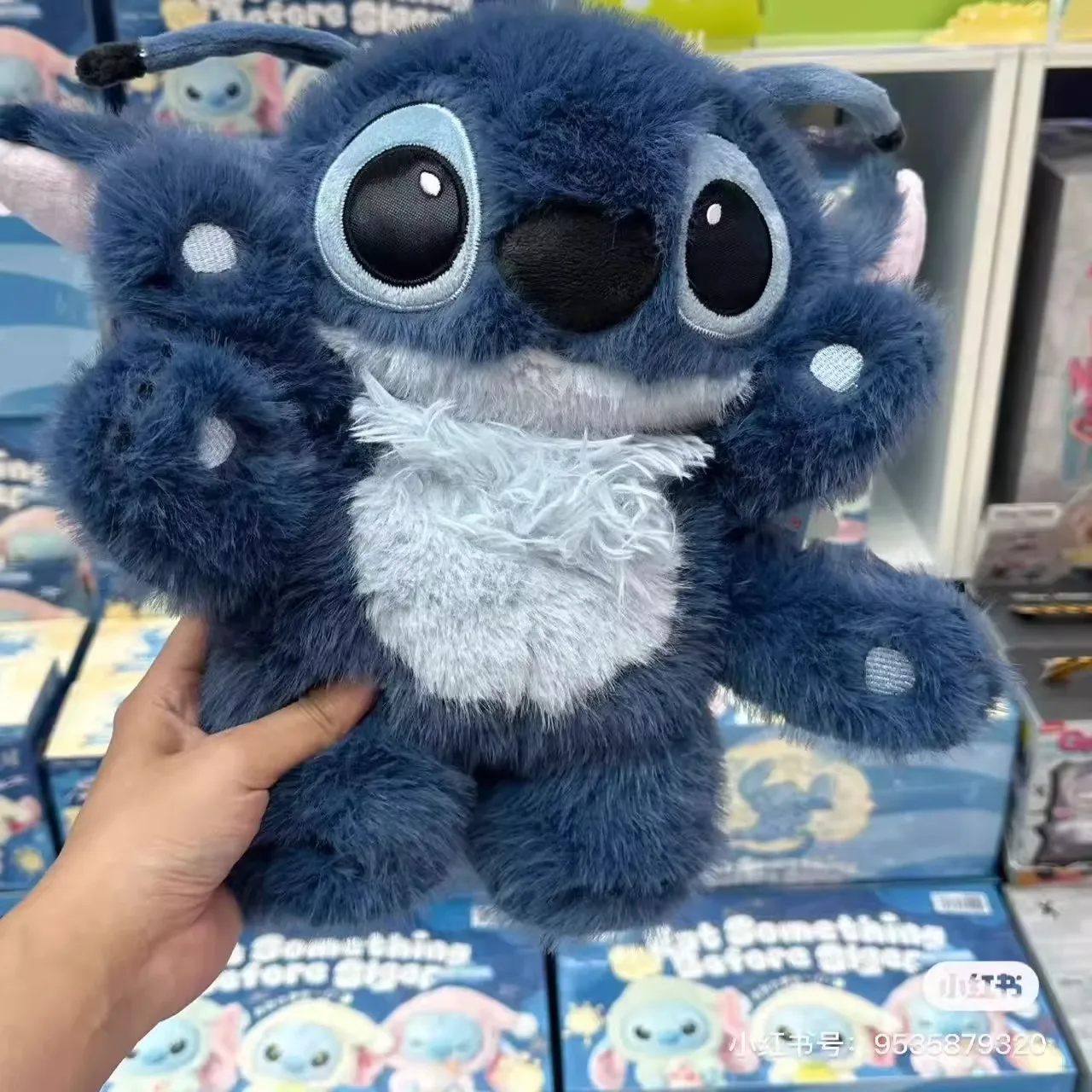 

Кукла Disney Six Hand Stitch, милая плюшевая игрушка, межзвездная детская креативная кукла, подарок, детская игрушка, плюшевая подушка, украшение или