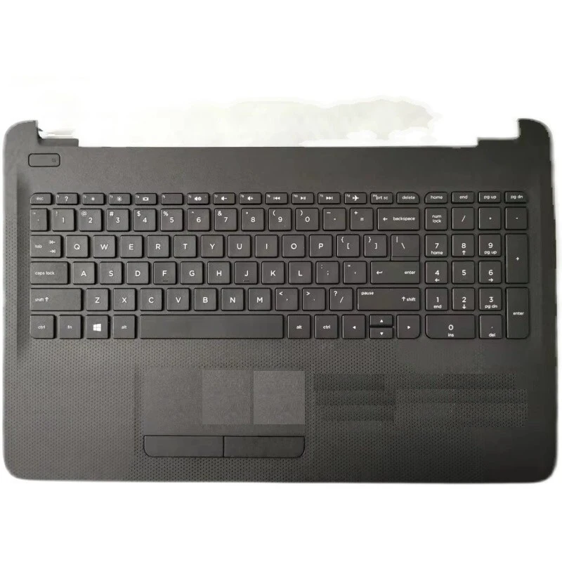 

f New Palmrest upper Case Keyboard W Touchpad for HP 15AC 15-AC063NR 15-AF 813974-001