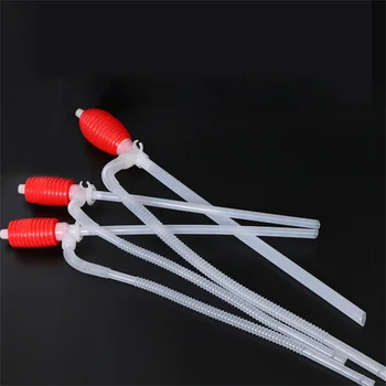 자동차 트럭 핸드 펌프 연료 오일 가솔린 디젤 이송 빨판, 수동 연료 펌프 사이펀 흡입 물 연료 이송 펌프 깔때기