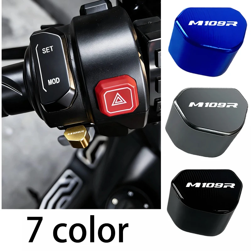 

Mototcycle CNC Switch Button Turn Signal Switch Key cap new For Suzuki Boulevard M109R 109R M109 2006-2026 Aluminum
