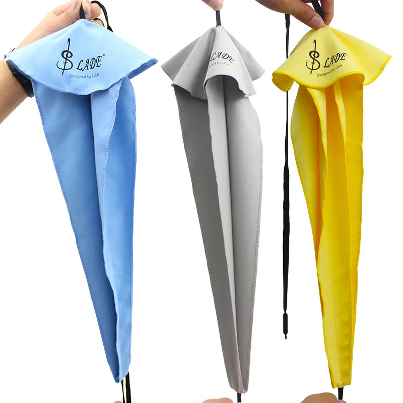 Wind Instrument Interior Cleaning Swab Water‑Absorbent Maintenance Cloth for Alto and Tenor Saxophone Woodwind Accessory