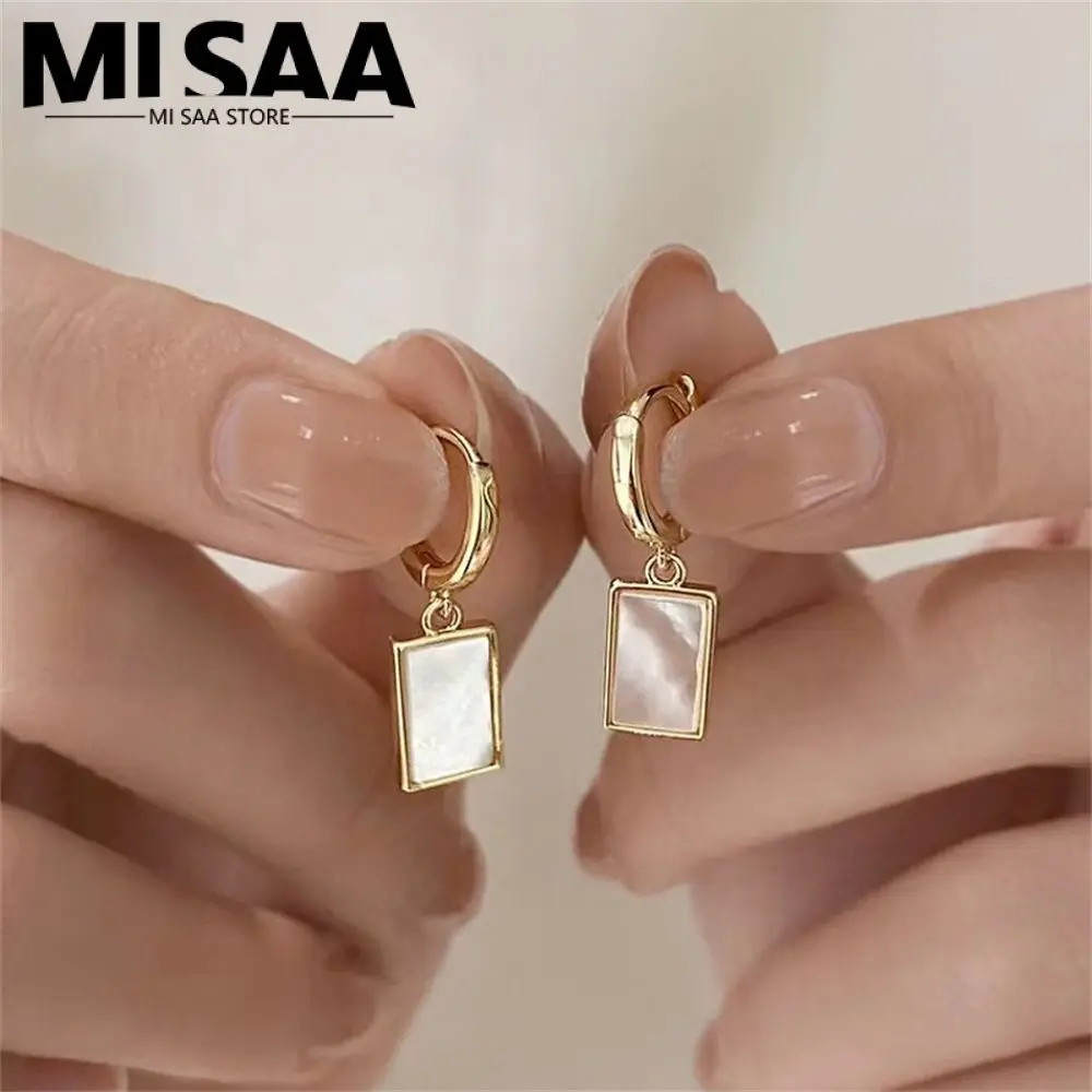 Vintage Earrings Simple Affordable High Quality Elegant All-match Style Simple And Versatile Jewelry Fashion Hoop Earrings Chic